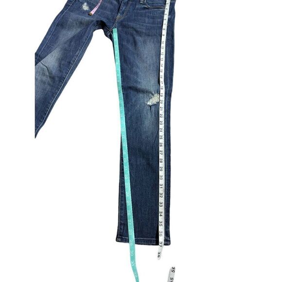 Vince women's skinny distressed jeans size 28 - Picture 3 of 6